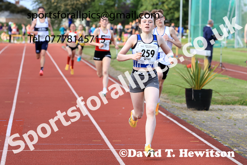 Jimmy Hedley 800 metres, 2026 NEGP 2, Monkton Stadium, Wednesday, May 27th. Photo: David T. Hewitson/Sports for All Pics